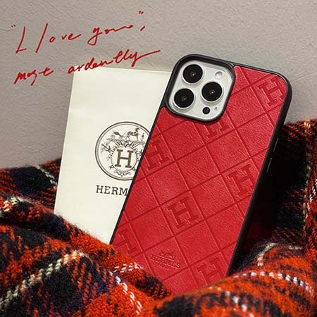 Hermes iPhone 14plus保護ケース黒枠