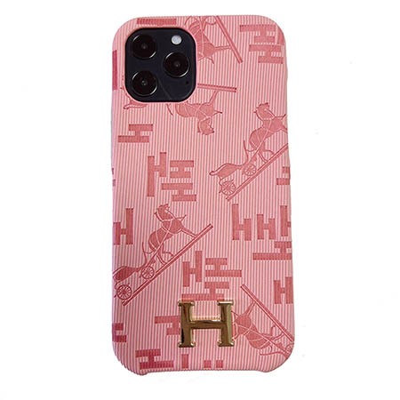 Hermes iphone14 pro 金属ロゴ付き ケース