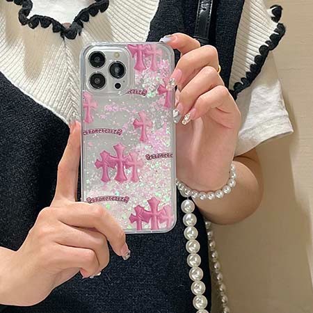 スポーツ風 chrome hearts風 スマホケース iphone 15 ultra 