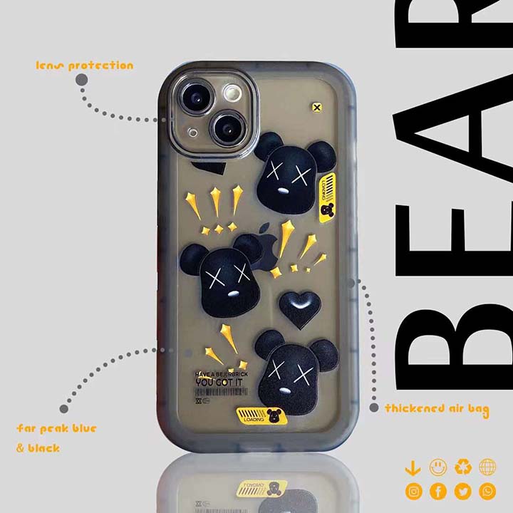 bearbrick iphone 14プロ max 携帯ケース 