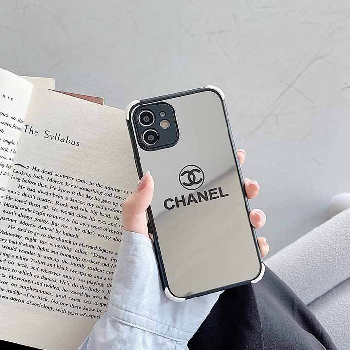 背面ガラス 保護ケース iPhone 12mini/12promax Chanel
