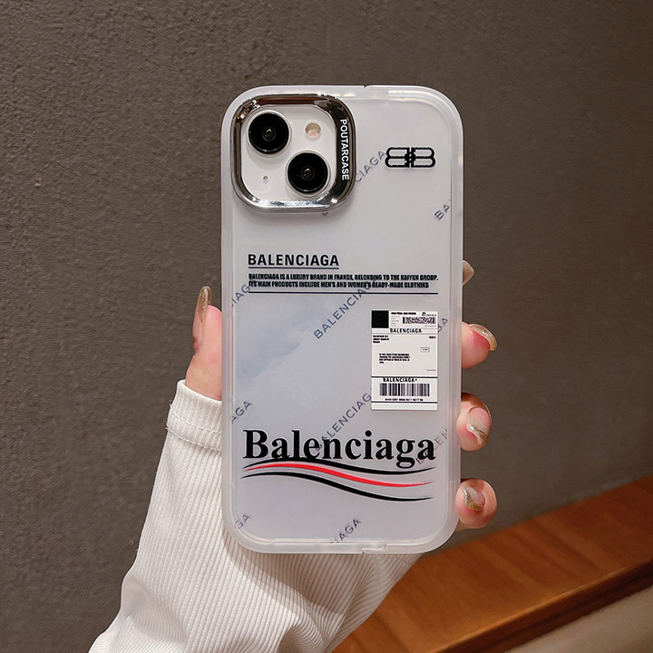 バレンシアガ風 iphone 15プロ max カバー 